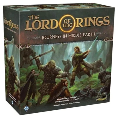The Lord of the Rings: Journeys in Middle-Earth Board Game For 1-5 Players 14+ - Image 1 of 4
