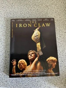 The Iron Claw (Blu-ray + DVD, 2024) +Digital Code w/Slipcover NEW Sealed - Picture 1 of 3