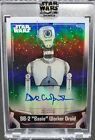 2021 TOPPS STAR WARS SIGNATURE SERIES Dave Champman as SE-2 Essie Worker Droid