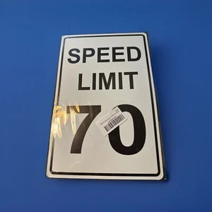 Speed Limit 70 - 8" x 12" Aluminum Sign - Street Sign, Road Sign, Transportation - Picture 1 of 3