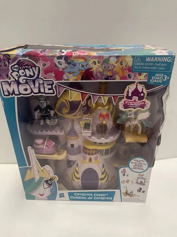 My Little Pony Castle Playset Magic Canterlot  Princess Celestia New Damaged Box Cover