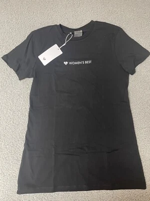 NUEVO CON ETIQUETAS Mujer Best Wear CAMISETA LARGA VERDADERA COLOR Negro Talla M Foto 1 de 4