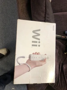 Nintendo Wii White Console EMPTY BOX and Manuals NO CONSOLE - Afbeelding 1 van 4