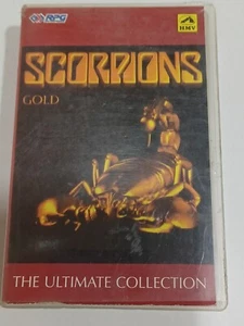 SCORPIONS Gold collection rare CLAMSHELL india cassette tape 1997 - Picture 1 of 4