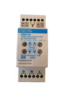 Busch-Jaeger 6996/20 Powernet KNX EIB 2-fach Jalousienaktormodul, inkl.19% MwSt - Bild 1 von 8