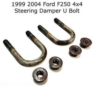 U Bolt Steering Damper Bracket 1999 2004 Ford F250 F350 4x4 - Imagen 1 de 10