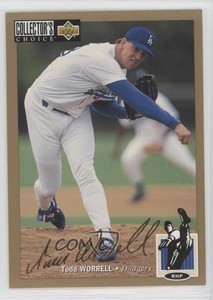 1994 Upper Deck Collector's Choice Gold Signature Todd Worrell #567