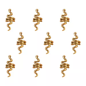 9 Teile Spiral Haarschmuck Styling Vintage für Herren - Bild 1 von 12