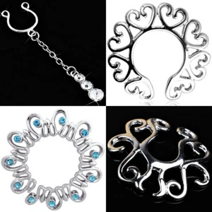 CLIP ON NIPPEL SCHILD BRUSTWARZE PIERCING FAKE INTIM BRUSTPIERCING STEIN SHIELD - Bild 1 von 5