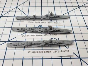 Cruiser - Emile Bertin - French Navy - Wargaming - Axis and Allies - Naval Minia - Picture 1 of 10
