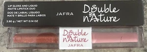 Jafra Lip Gloss And Liquid Matte Lipstick Duo Double Nature Warm/Cool Energy - Picture 1 of 1