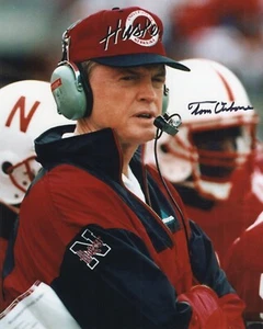 Tom Osborne signed Nebraska Cornhuskers autographed 8x10 photo - Picture 1 of 1