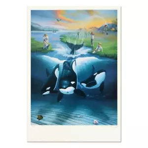 Wyland - "Keiko's Dream" Signed Limited Edition Lithograph w/COA - Picture 1 of 10