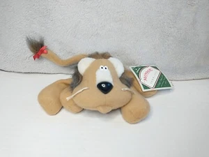 Vintage 1985 Hallmark Monroe der Löwe Plüsch Freund von Rodney dem Rentier mit Etikett - Bild 1 von 11