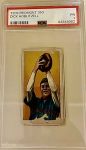 1909-1911 T206 Dick Hoblitzell #350 - White Border (Piedmont) GRADED PSA - Picture 1 of 1