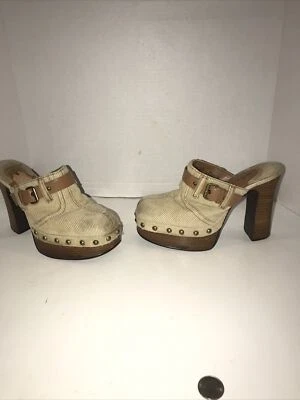 Chinese Laundry Women's Platform Stud, Clog, Corduroy Lt Brown, US7/UK6, Nougat - Image 1 of 4