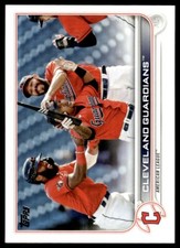 2022 Topps Baseball Card Cleveland Guardians #643