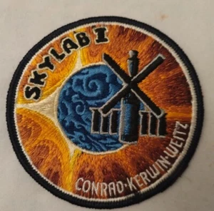 Vintage Skylab 1 Original Löwenbrüder gepunzt Stoffrücken NASA Weltraum Patch - Bild 1 von 3