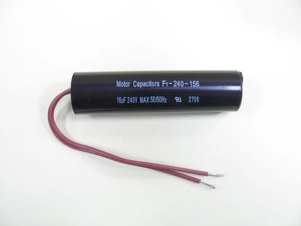 MOTOR CAPACITORS, INC. F1-240-156 15 +/- 1 MFD Motor Run Capacitor 15 uF 240 VAC 50/60Hz FAST SHIP!!