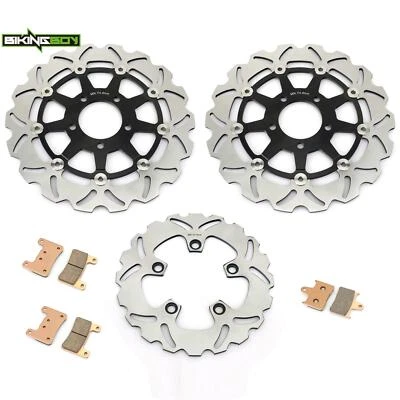 Front Rear Brake Rotor Pads for Suzuki GSXR600 GSXR750 (04-05) GSXR 1000 (03 04) - Image 1 of 4