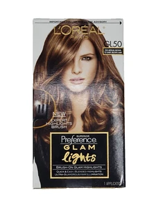 NEW L'Oréal Superior Preference Glam Highlights GL50 Medium Brown To Dark Brown - Picture 1 of 1
