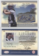 2008 SAGE Aspire Hula Bowl Auto Silver /250 Paul Smith #H23 Auto