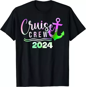 Cruise Crew 2024 Vacation Trip Sailing Squad Matching Family Gift Unisex T-Shirt - Picture 1 of 5