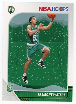 2019 NBA Hoops Holiday Tremont Waters Snowflake Rookie Card !! - Image 1 of 2