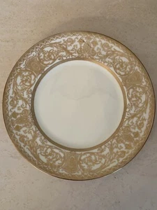 Royal Worcester EMBASSY White / Gold Dinner Plate 10.5” Defect! - Picture 1 of 7