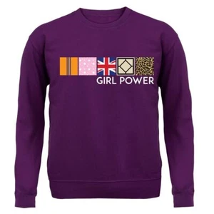 Girl Power - Kids Hoodie / Sweater - Spice Band Music Sporty Scary Posh Baby - Picture 1 of 20