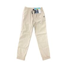 Hurley Youth Boy's Elastic Cuff Tapered Fit Hip to Ankle Stretch Jogger