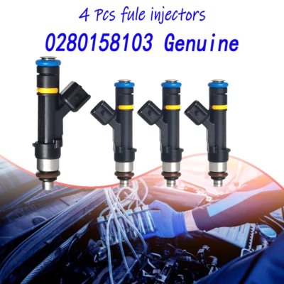 4 inyectores de combustible para Mazda 6 2,3 L 3 MX-5 Miata 2,0 L 2006-12 Mazda 5 2,3 L 2008-09 Foto 1 de 4