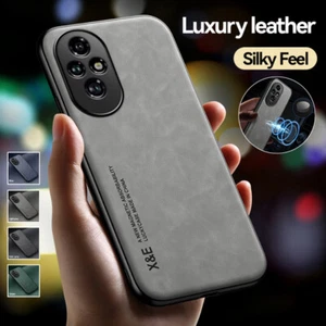 For Honor 400 200 90 Magic7 Pro 6Lite X8A ShockProof Magnetic Leather Case Cover - Picture 1 of 28