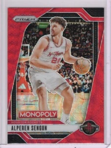 2024-25 Panini Prizm NBA Monopoly Basketball Alperen Sengun [Red] #70 - Picture 1 of 2
