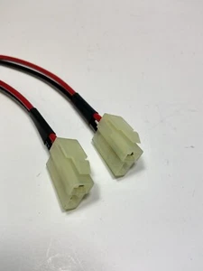 Cables de alimentación de radio de 2 vías Vertex - Juego de 2 VX-2200 VX-3200 VX-2100 VX-4204 - Imagen 1 de 5