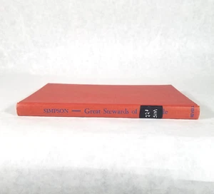 Great Stewards of the Bible - 1947 Hardcover by John E. Simpson - Imagen 1 de 13
