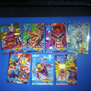 Marvel Overpower Fatal Attraction Mission Cards Full Set 7of7 - Picture 1 of 2