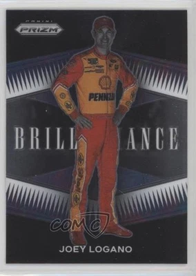 2022 Panini Prizm Brilliance Joey Logano #B-10 - Image 1 of 2