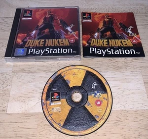 Duke Nukem 3D Boxed And Complete Sony PlayStation 1 PS1 Game - Picture 1 of 3