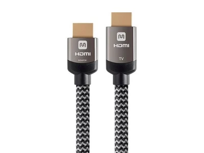 Monoprice Active High Speed HDMI Cable - 75ft - Gray, 4K @ 24Hz 10.2Gbps 24AWG - Image 1 of 4