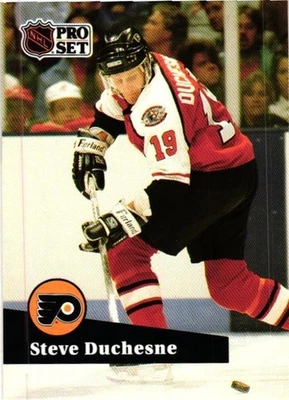 1991-92 Pro Set - Steve Duchesne #448 - Image 1 of 2