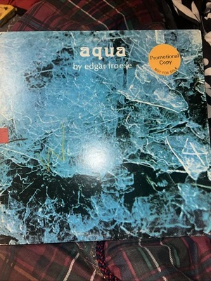 Edgar Froese - ‘Aqua’ LP (VR-13-111) 1974 Promo Sticker No White Label - Image 1 of 4