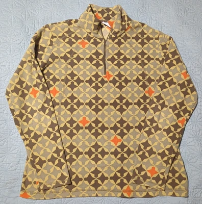 Columbia Women’s Fleece Quarter Zip Pullover XL Lightweight Camo Colors  - Image 1 of 4