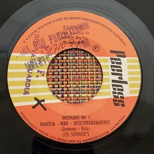 LOS SONNOR'S - Porpurri / Latin 45 on PEERLESS (145) - Picture 1 of 2