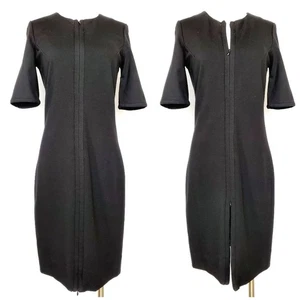 Diane von Furstenberg Saturn Etuikleid Schwarz 8 Stretch Neu - Bild 1 von 7