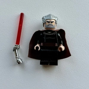 Genuine Lego Star Wars Count Dooku Minifigure SW0224 - Picture 1 of 2