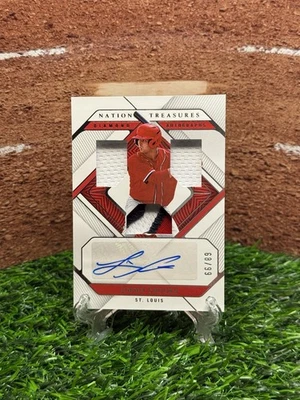 2023 Panini National Treasures Diamond #7 Jimmy Crooks TRIPLE PATCH AUTO 68/99 - Image 1 of 2