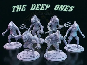 Deep Ones Miniature Set - Picture 1 of 7