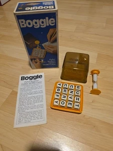 Vintage 1976 BOGGLE Parker Brothers Word Game 100% Complete - Picture 1 of 8