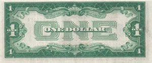 USA   $1  Series of 1928  Block  A - A  Funny Back  Circulated Banknote ESV - Picture 1 of 2